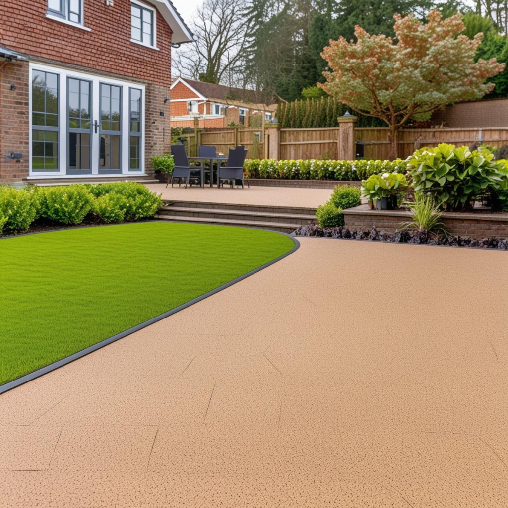 New Resin Paving in Saltney